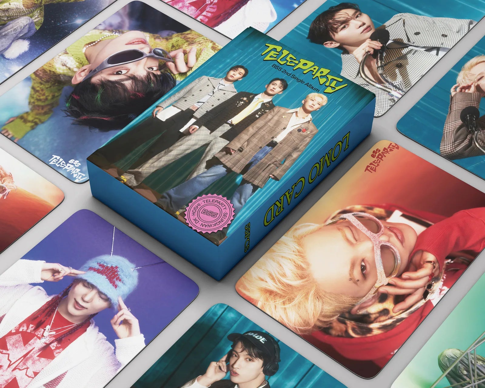 SEVENTEEN BSS 2nd Single TELEPARTY Album Photo Card (55 cards SEVENTEEN BSS 2nd Single TELEPARTY Album Photo Card (55 cards