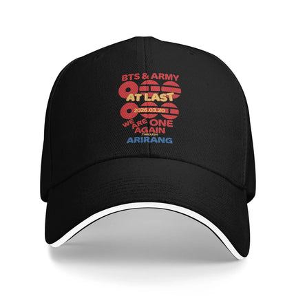 BTS Comeback Arirang Tour Baseball Cap (Fanmade)