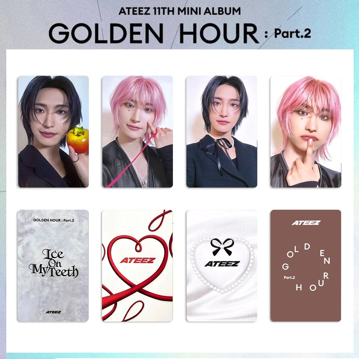 ATEEZ GOLDEN HOUR: Part.2 Photo Cards – Kpop Exchange ATEEZ GOLDEN HOUR: Part.2 Photo Cards – Kpop Exchange