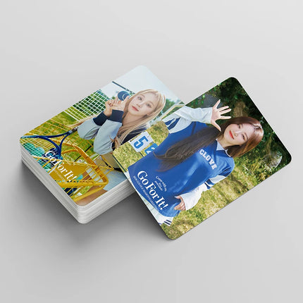 (G)-idle GO FOR IT! 2024 Seasons Greetings Photocards (55 cards)