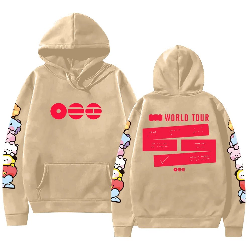 BTS Arirang Album Tour Graphic Print Hoodie – Kpop Exchange