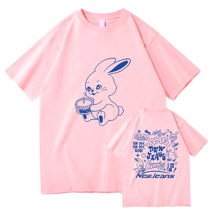 New Jeans Bunnies Cotton Tees
