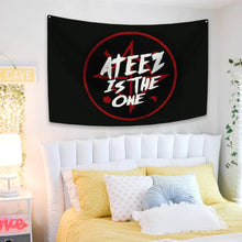 Load image into Gallery viewer, ATEEZ &quot;ATEES IS THE ONE&quot; Hanging Tapestry
