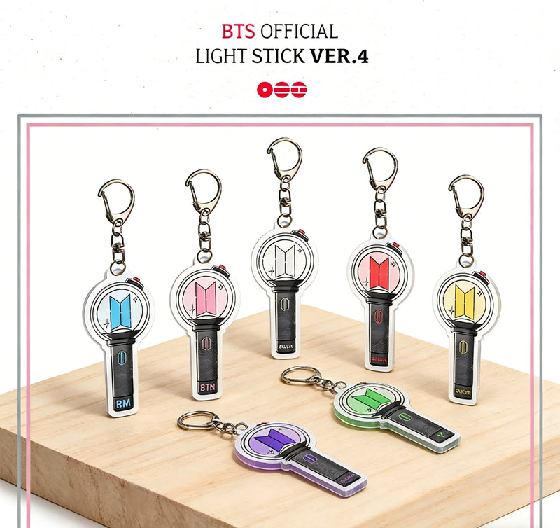 BTS ARIRANG Mini Light Stick Acrylic Keychain