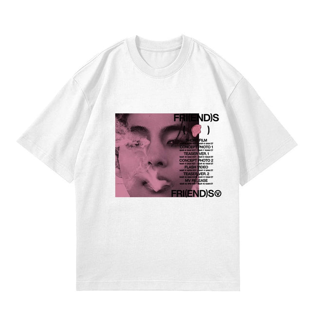 BTS V Taehyung FRI(END)S Graphic T-Shirt