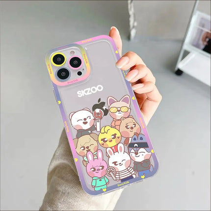 Stray Kids SKZOO Transparent iPhone Case