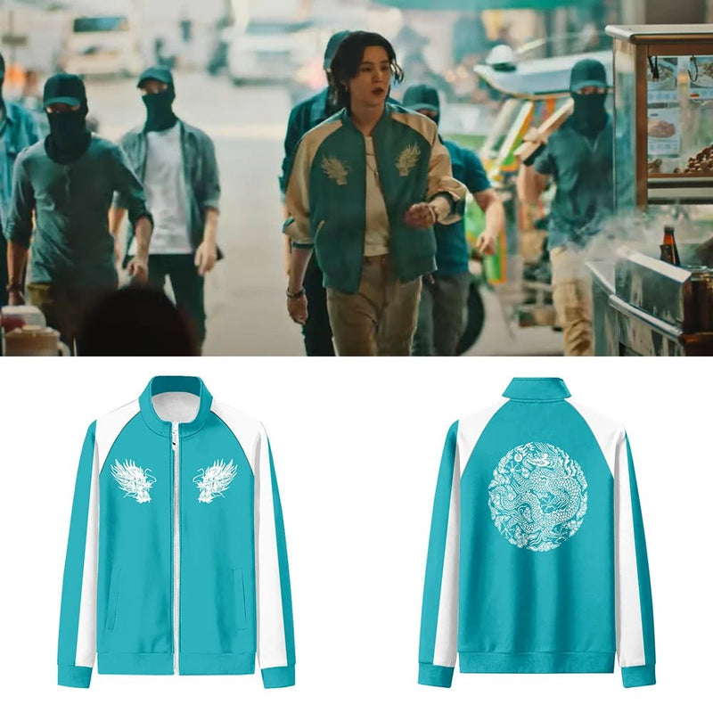 BTS Agust D Merch 3D Baseball Jacket Bomber Jacket