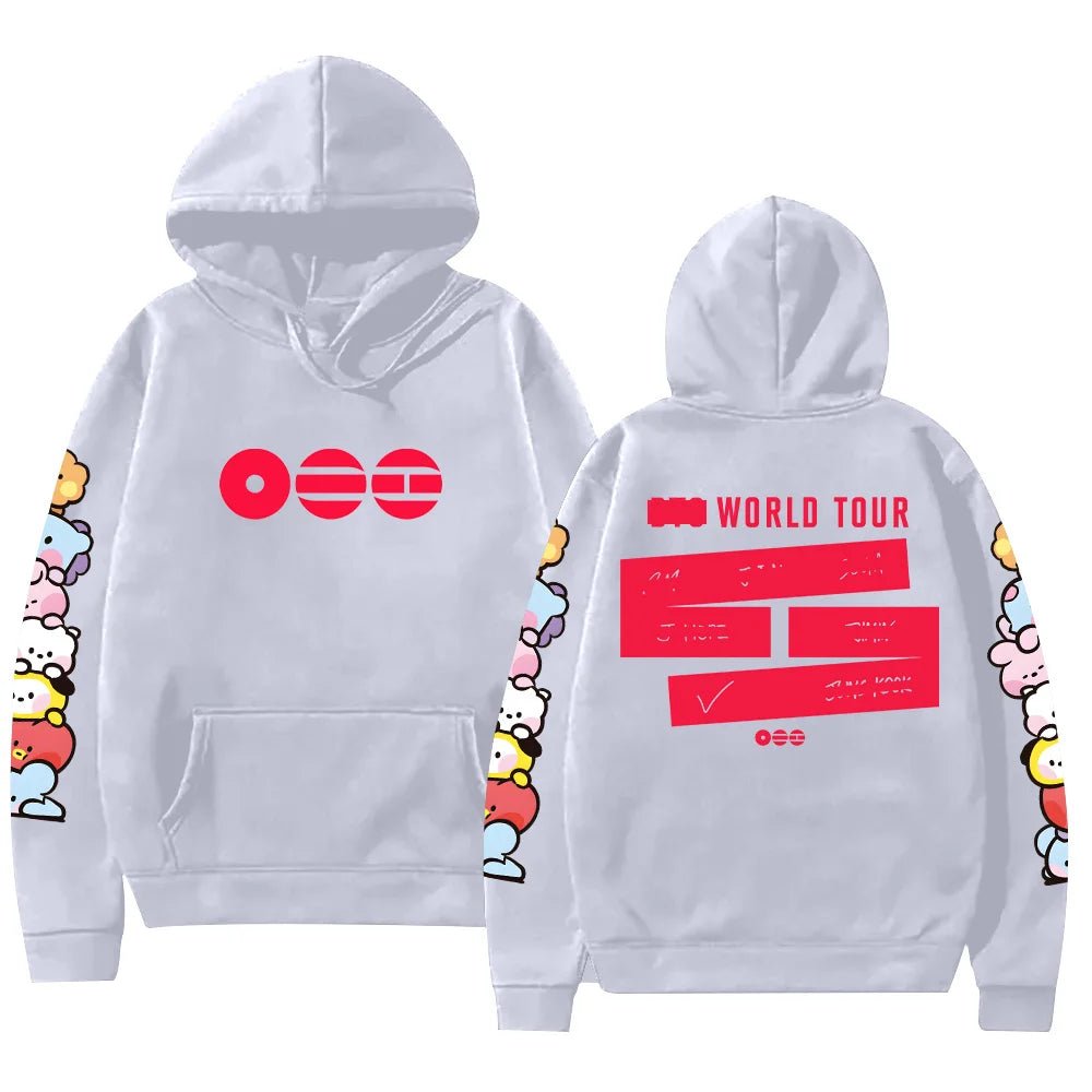 BTS Arirang Album Tour Graphic Print Hoodie – Kpop Exchange