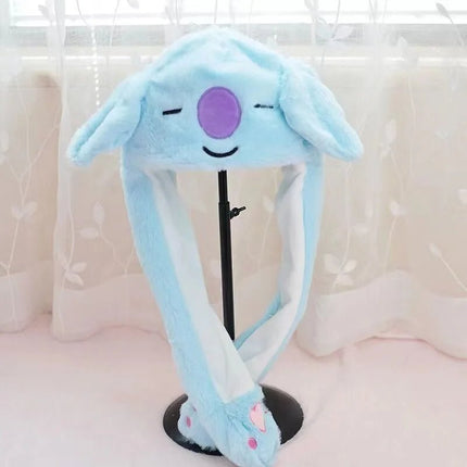 BTS BT21 Plush Hat Ear Protection Scarf