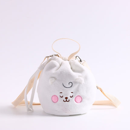 BTS BT21 Dream Of Baby Fluffy Bucket Bag