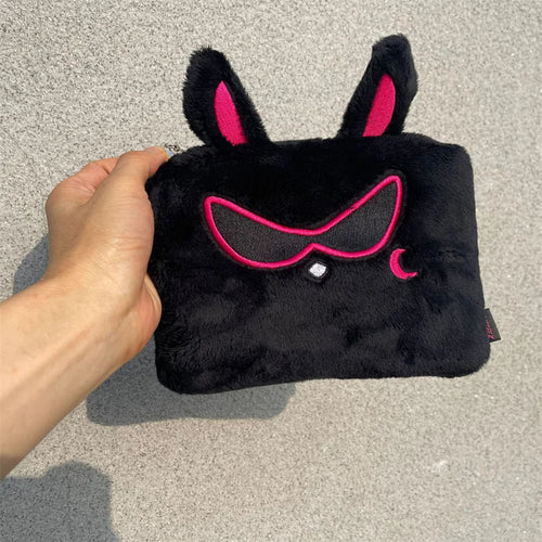 ATEEZ Black MITO Plush Purse Wallet