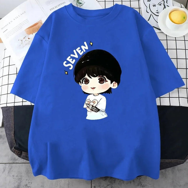 BTS JungKook Seven Aesthetic T-Shirt – Kpop Exchange BTS JungKook Seven Aesthetic T-Shirt – Kpop Exchange