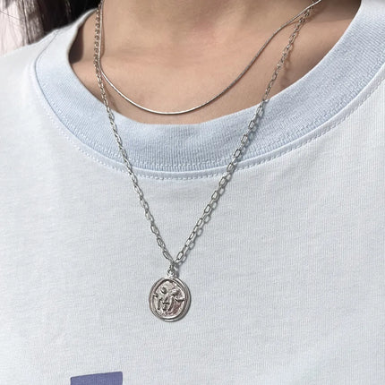 Stray Kids Lee know Little Wrinkled Necklace