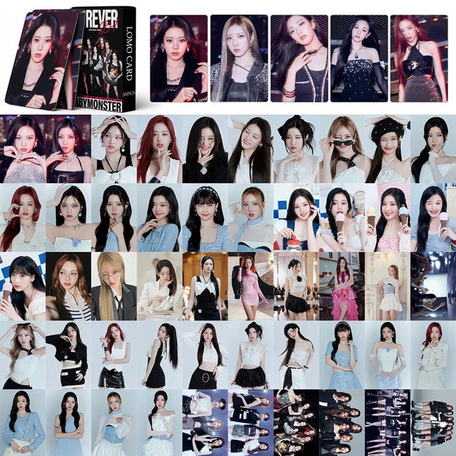 BABYMONSTER FOREVER Album Photocards (55 Cards)