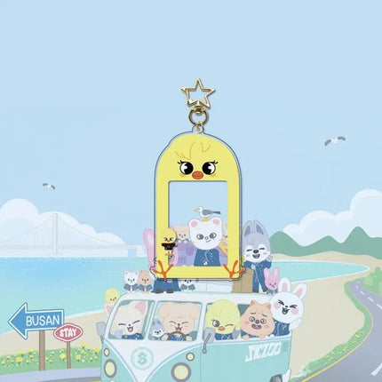 Stray Kids SKZOO Cartoon Photocard Frame Keychain Holder