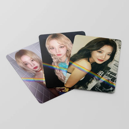 (G)-idle Laser HEAT Photo Cards (55 Cards)