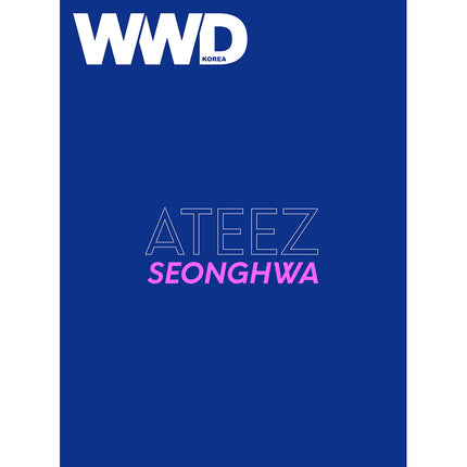 ateez seongwha wwd magazine 