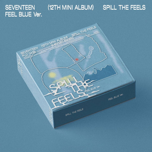 Seventeen spill the feels 12th mini album feel blue version