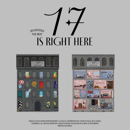 SEVENTEEN - BEST ALBUM '17 IS RIGHT HERE'