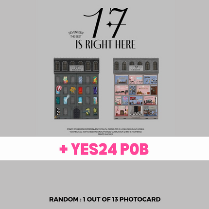 SEVENTEEN - BEST ALBUM '17 IS RIGHT HERE' Yes24 POB