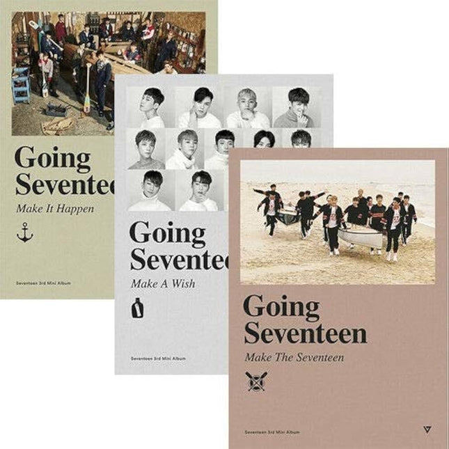 Seventeen 3rd Mini Album Going Seventeen SET