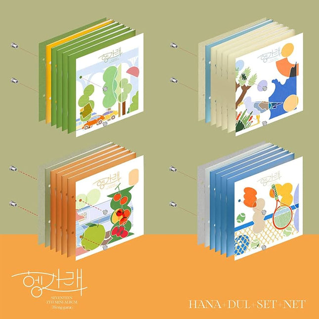  Seventeen 7th Mini Album Heng Garae Set