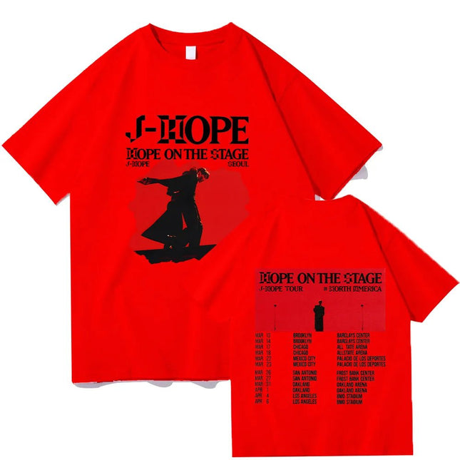 J-HOPE HOPE ON THE STAGE FINAL Tシャツ 赤 XL J-HOPE HOPE ON THE J-HOPE HOPE ON THE STAGE FINAL Tシャツ 赤 XL J-HOPE HOPE ON THE