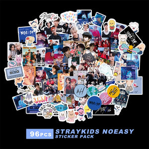 Stray Kids No Easy Album 96Pcs Sticker Pack