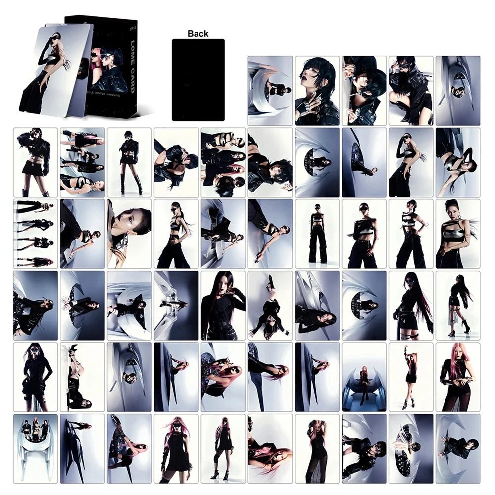 AESPA Whiplash Album Concept Photo Cards (55 cards) – Kpop Exchange AESPA Whiplash Album Concept Photo Cards (55 cards) – Kpop Exchange