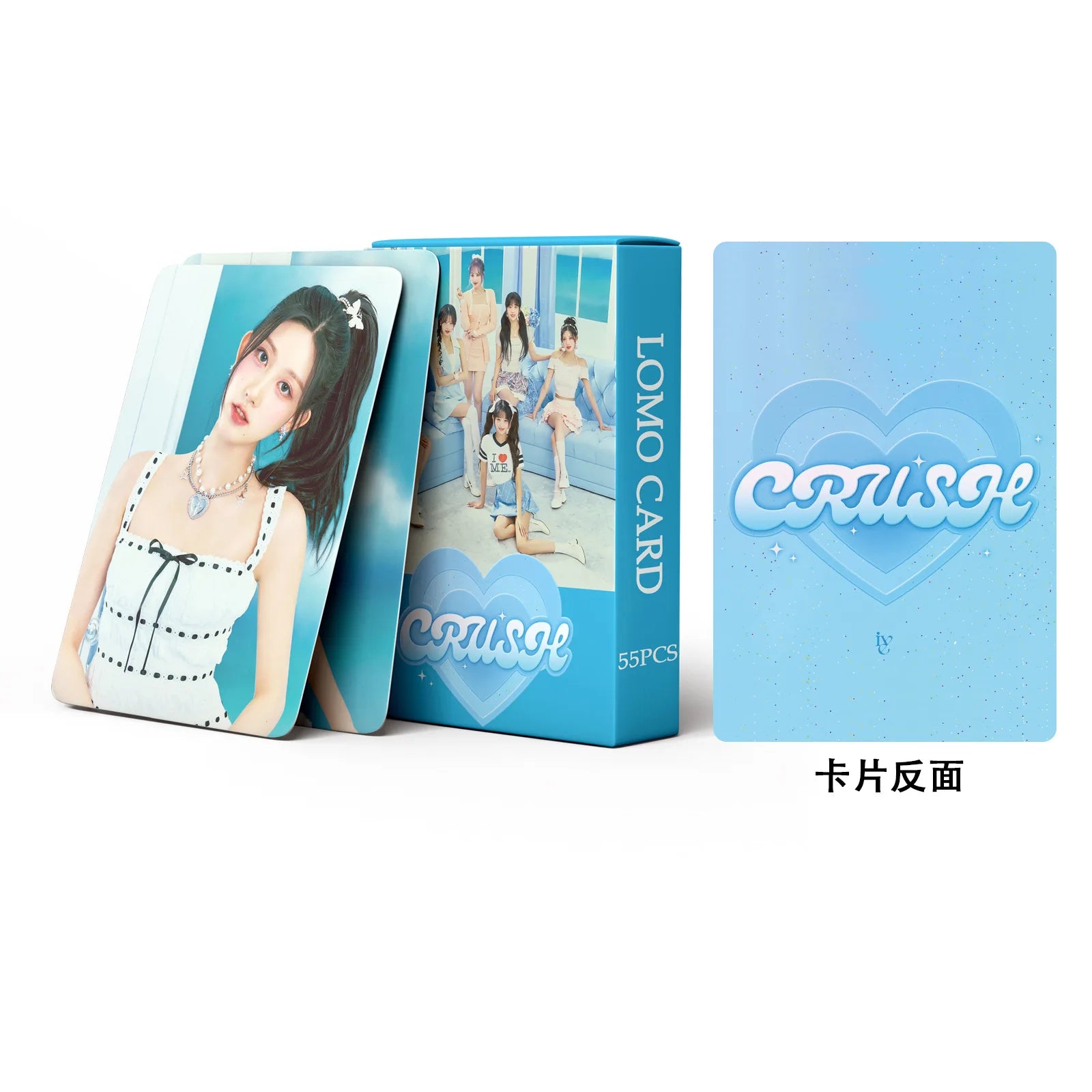 FOURBOM 55 Stück IVE Albumkarten Wave Photocard Ive Wave Album Karten IVE Wave Postkarten KPOP FOURBOM 55 Stück IVE Albumkarten Wave Photocard Ive Wave Album Karten IVE Wave Postkarten KPOP