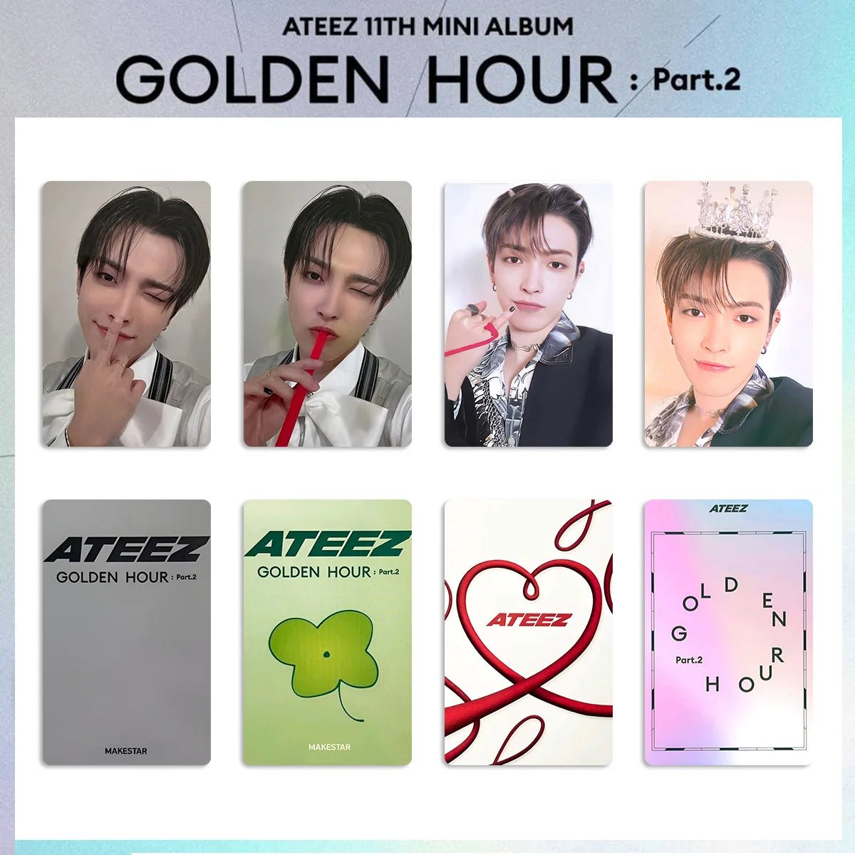ATEEZ GOLDEN HOUR: Part.2 Photo Cards – Kpop Exchange ATEEZ GOLDEN HOUR: Part.2 Photo Cards – Kpop Exchange