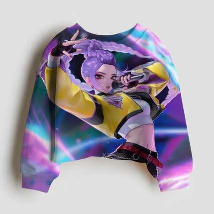 Kpop Demon Hunter HUNTRIX Hoodies for Kids