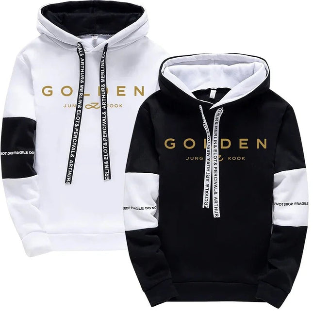 BTS Jungkook Golden Pants & Shirt