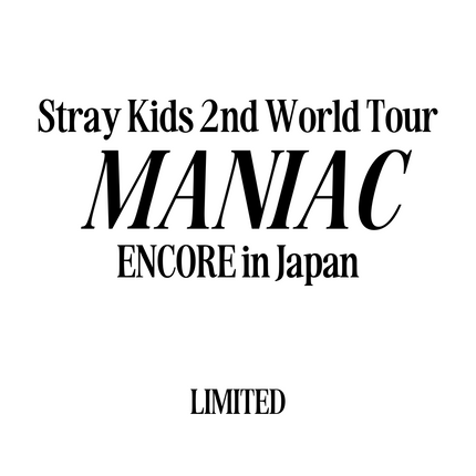 [PRE-ORDER] Stray Kids - 2nd World Tour "MANIAC" ENCORE in JAPAN [Limited]