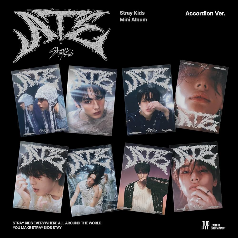 Stray Kids ATE Accordion Ver. | 8 Member Covers | Mini Lip Card