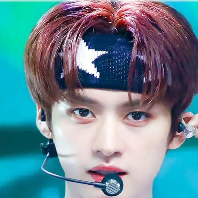 Stray Kids Album 5 Star World Tour Headband BLACK
