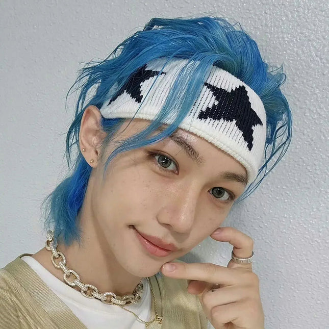 Stray Kids Album 5 Star World Tour Headband WHITE