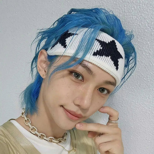 Stray Kids Album 5 Star World Tour Headband WHITE