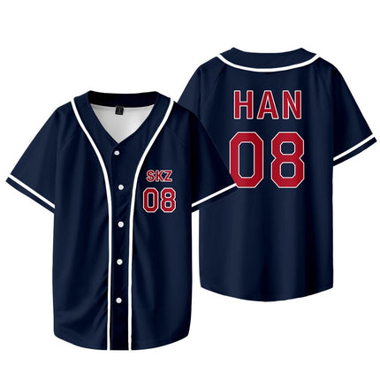 Stray Kids Chaotic SKZ Baseball Team Merch HAN