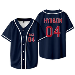 Stray Kids Chaotic SKZ Baseball Team Merch HYUNJIN