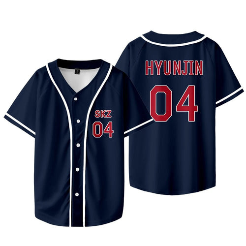 Stray Kids Chaotic SKZ Baseball Team Merch HYUNJIN