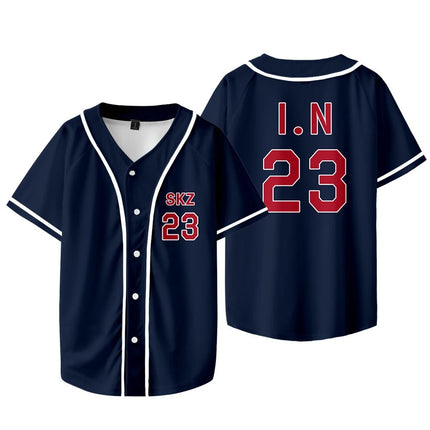 Stray Kids Chaotic SKZ Baseball Team Merch I.N
