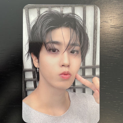 Stray Kids SKZHOP Hop Music Korea POB Photocard, Stray Kids SKZHOP Hop Music Korea POB, SKZHOP HOP POB photocard, Music Korea POB Stray Kids, Stray Kids official photocard, Official Stray Kids SKZHOP HOP Music Korea POB photocard product image from KPOP Exchange.
