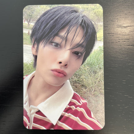 Stray Kids SKZHOP Hop Music Korea POB Photocard, Stray Kids SKZHOP Hop Music Korea POB, SKZHOP HOP POB photocard, Music Korea POB Stray Kids, Stray Kids official photocard, Official Stray Kids SKZHOP HOP Music Korea POB photocard product image from KPOP Exchange.
