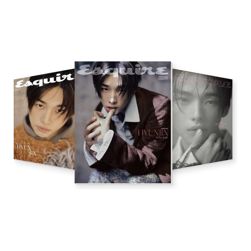 [PRE-ORDER] Stray Kids Hyunjin – ESQUIRE Korea November 2026 (Cover A / B / C)