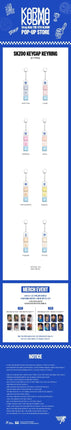 stray kids karma pop up merch keycap keyring