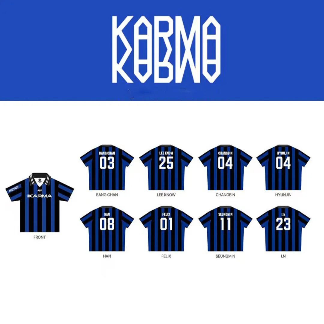 Stray Kids KARMA - Uniform T-Shirt – Kpop Exchange Stray Kids KARMA - Uniform T-Shirt – Kpop Exchange