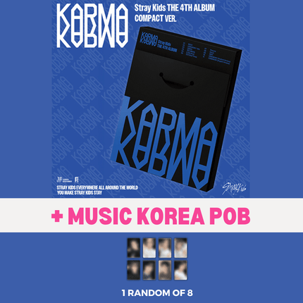 Stray Kids Karma Compact Music Korea POB