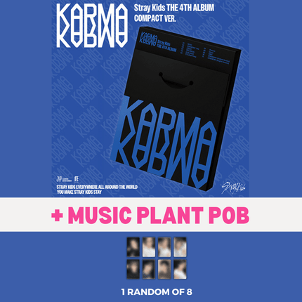 stray kids karma compact music plant