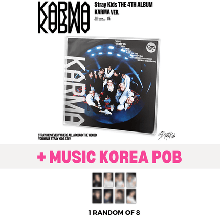 Stray Kids Karma Limited Music Korea POB